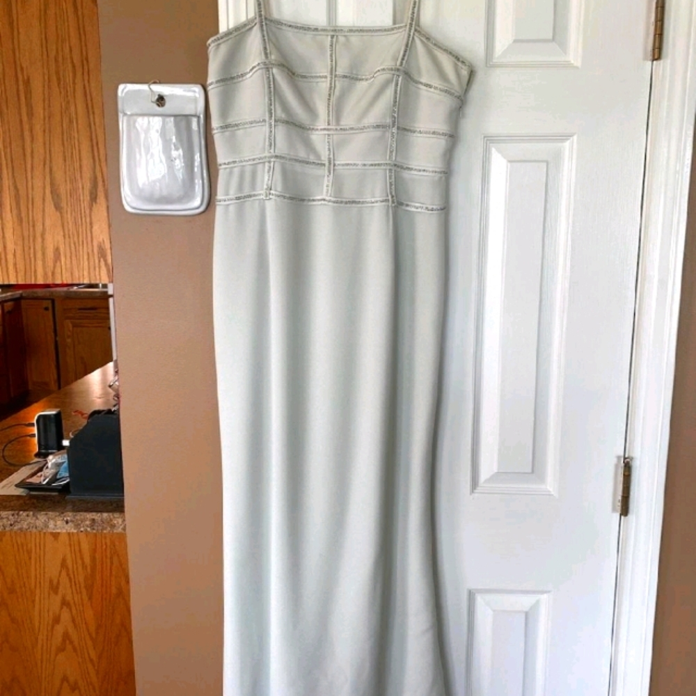 Evening gown with matching jacket